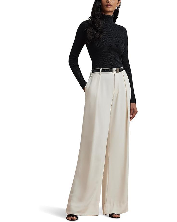 Cotton-Blend Puff-Sleeve Sweater Product Image