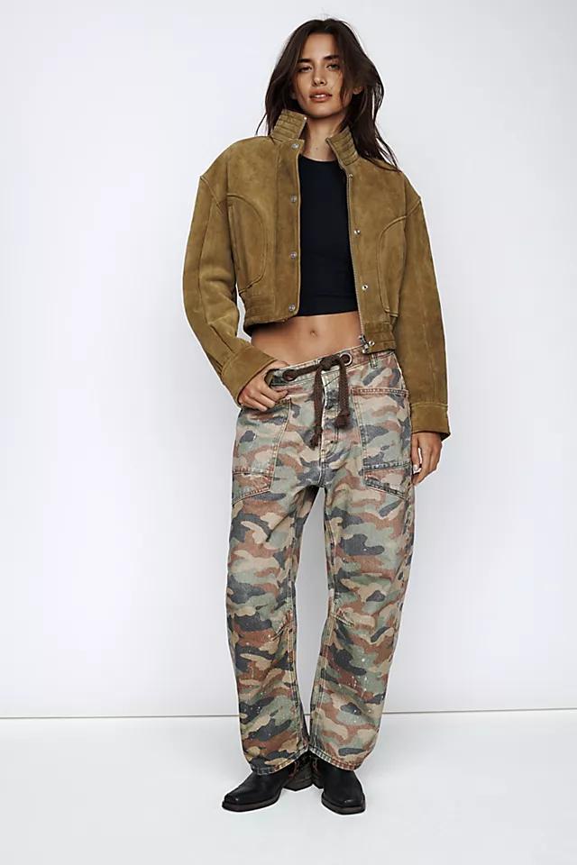We The Free Wes Suede Bomber Product Image