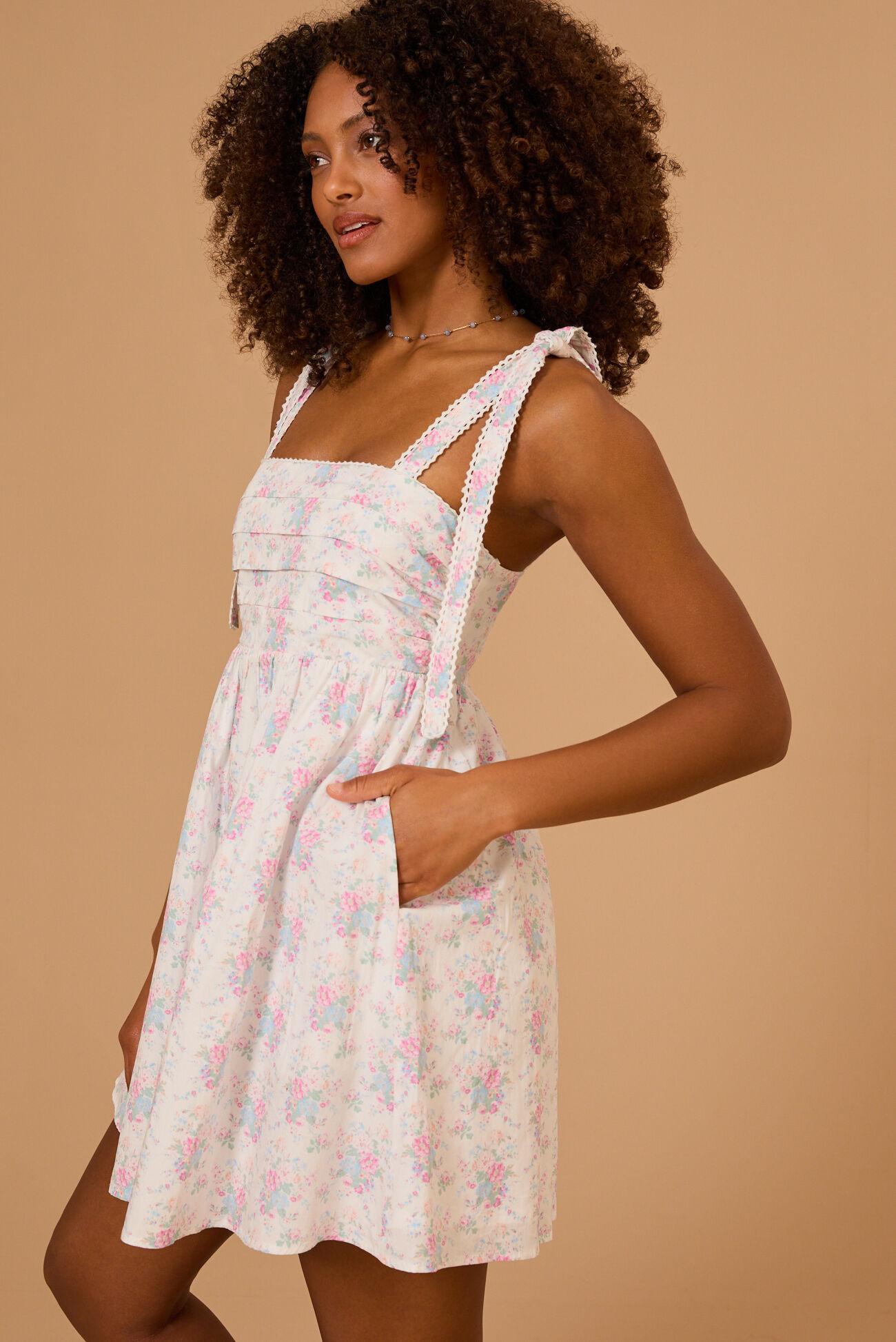 Mandi Floral Mini Dress Product Image