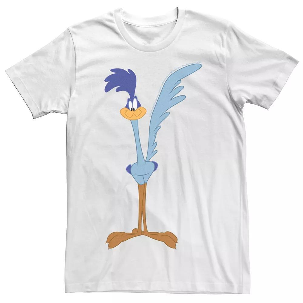 Men's Looney Tunes Road Runner Portrait Tee, Size: Small, White Product Image