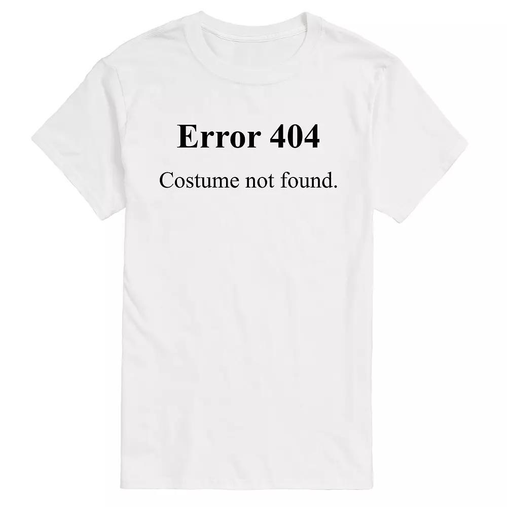 Big & Tall Error 404 Tee, Mens Product Image