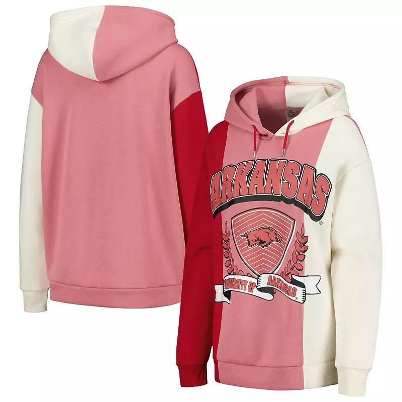 Women's Gameday Couture Cardinal Arkansas Razorbacks Hall of Fame Colorblock Pullover Hoodie, Size: XS, Red Product Image