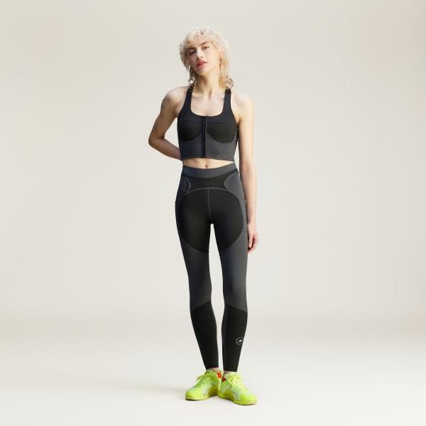 adidas by Stella McCartney Two-Tone Zipped Crop Top Product Image