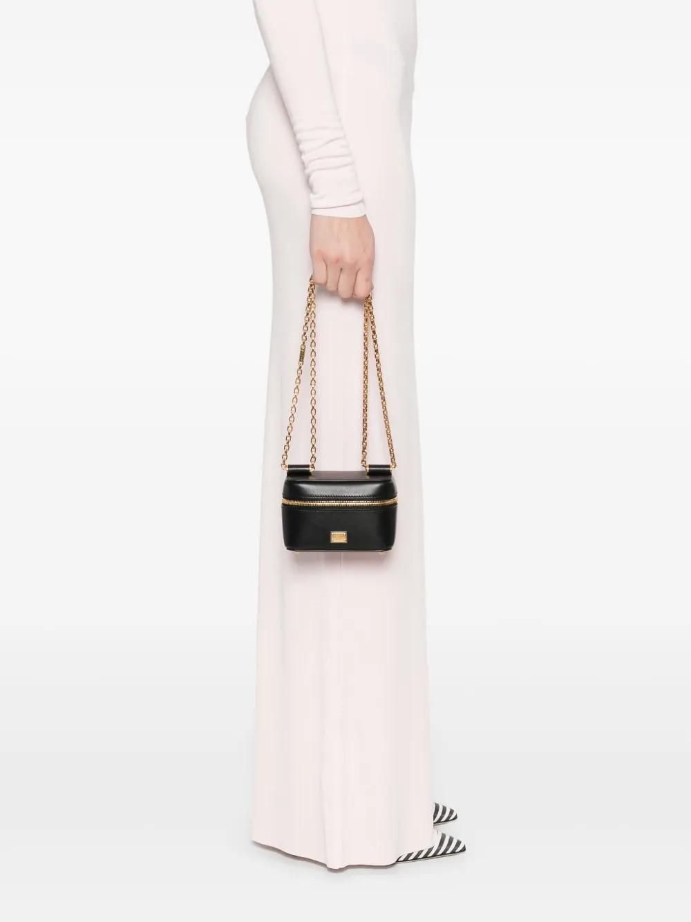 DOLCE & GABBANA Sicily Cube Vanity Bag In Black Product Image