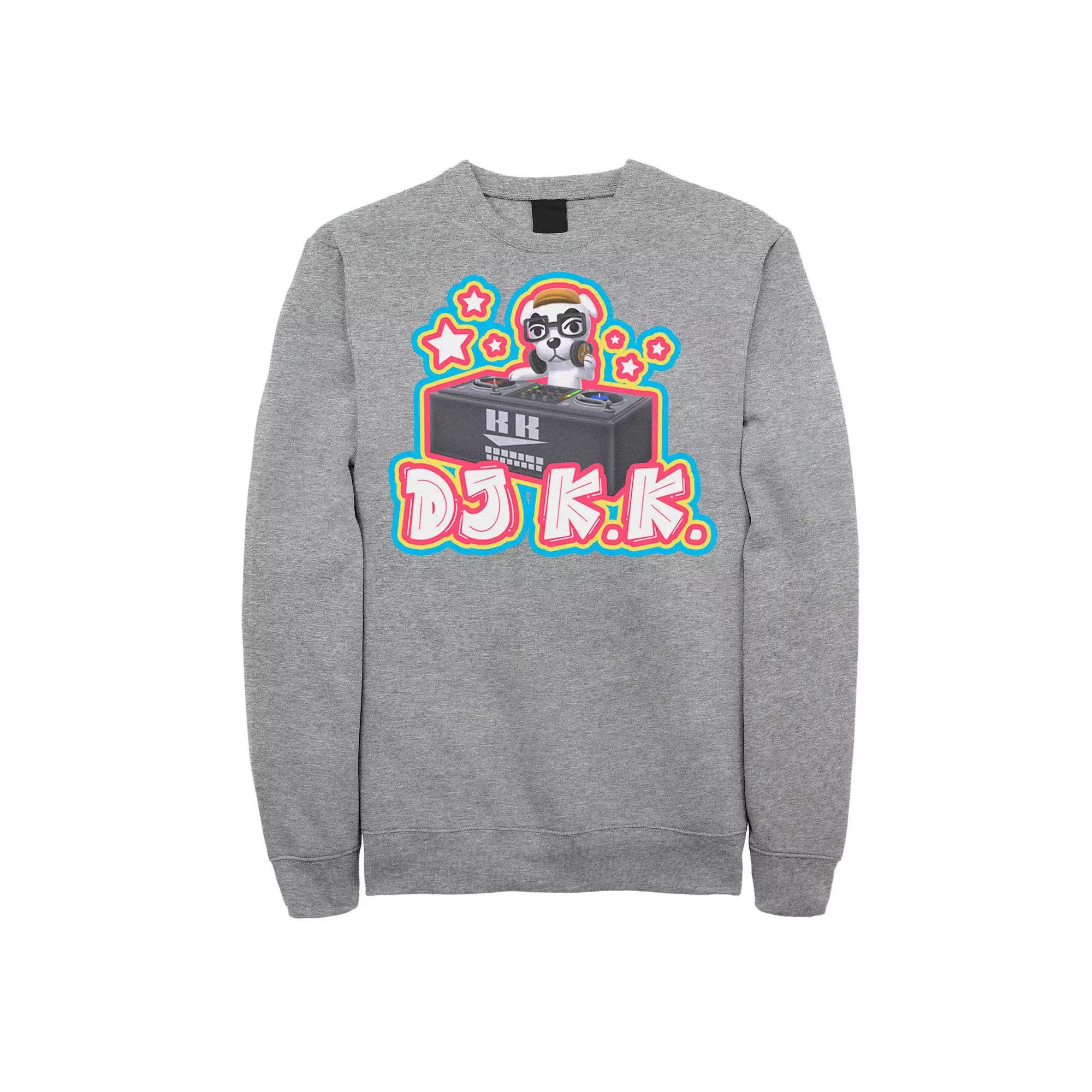 Men's Animal Crossing DJ K.K. Portrait Sweatshirt, Size: XXL, Royal Product Image