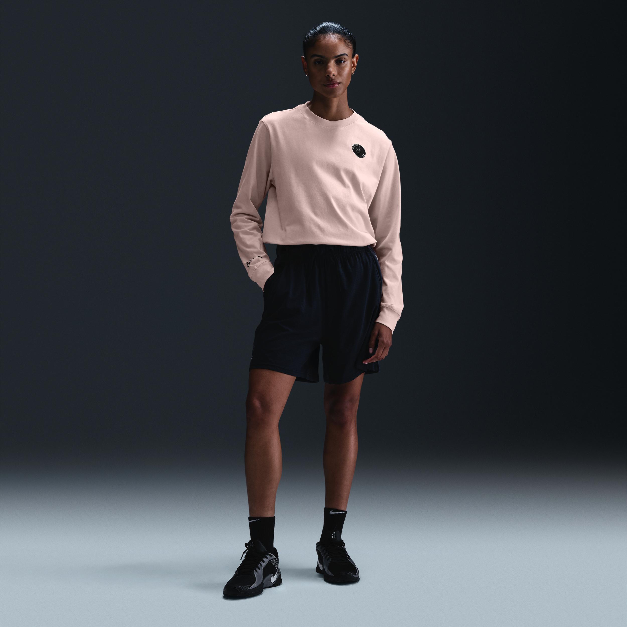 Nike Women's Sabrina Long-Sleeve Basketball T-Shirt Product Image