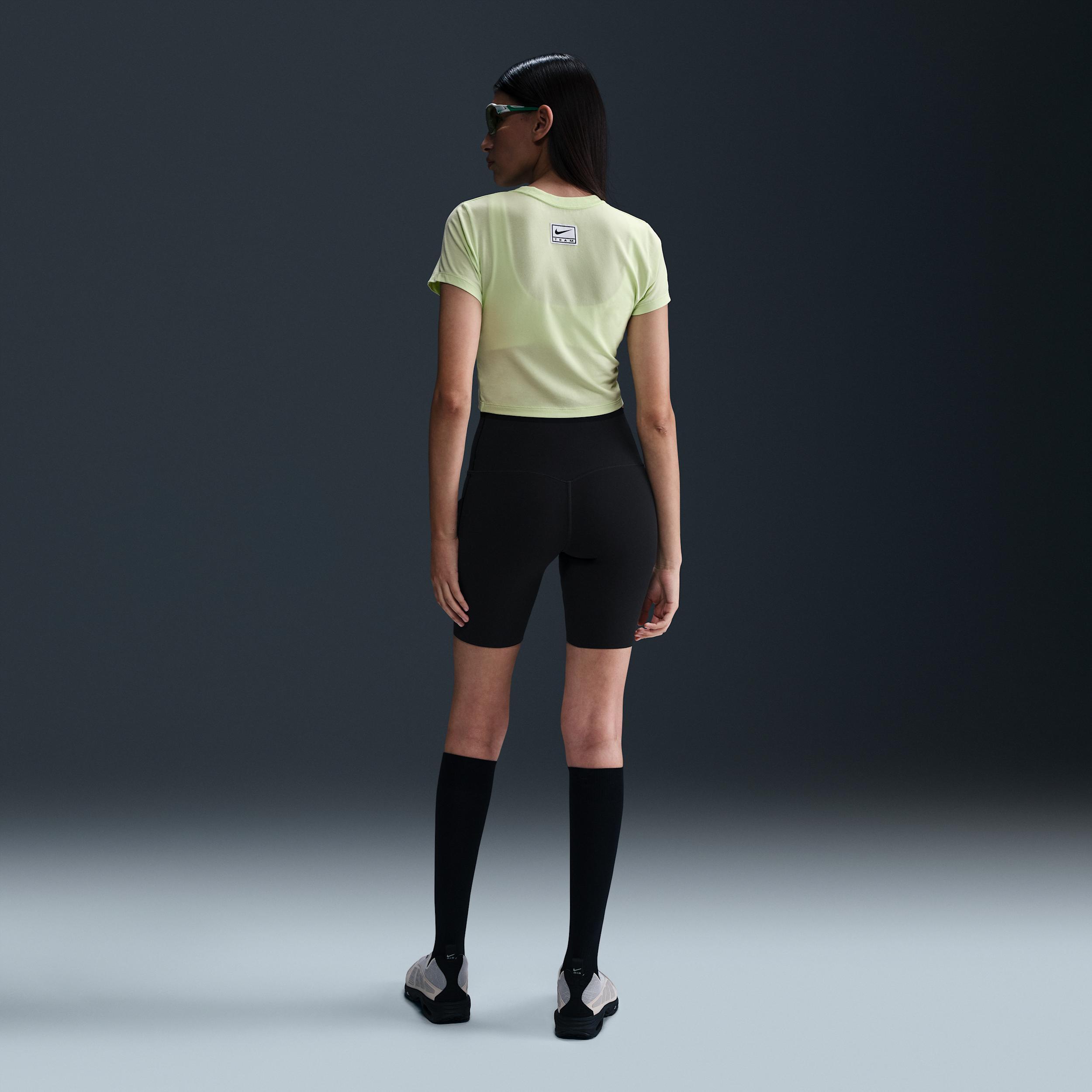 Nike Womens Sportswear Slim Cropped T-Shirt Product Image