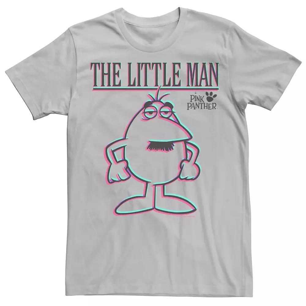 Men's Pink Panther The Little Man Tee, Size: Small, Silver Product Image