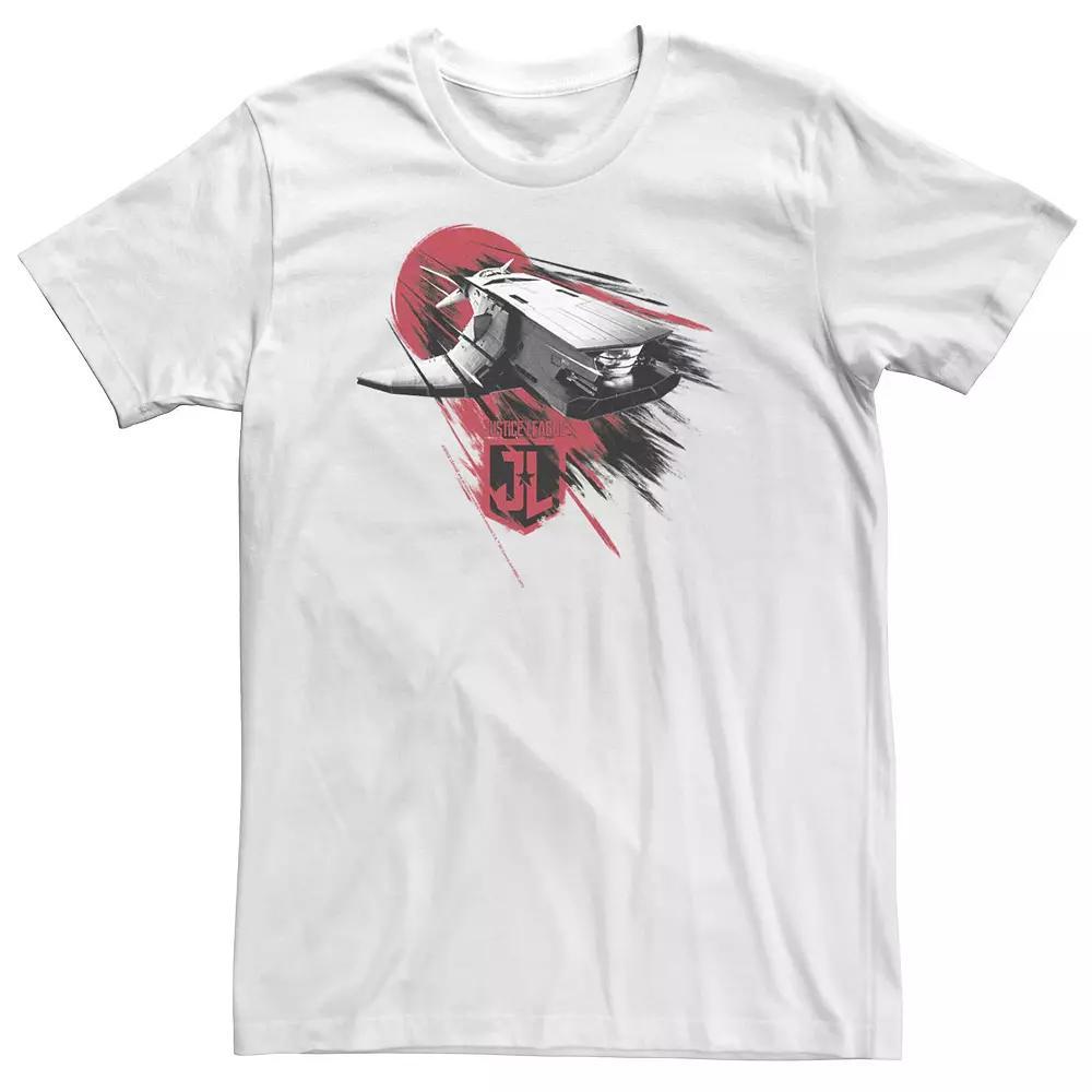 Big & Tall DC Comics Justice League Javelin-7 Fight Tee, Men's, Size: XL Tall, White Product Image