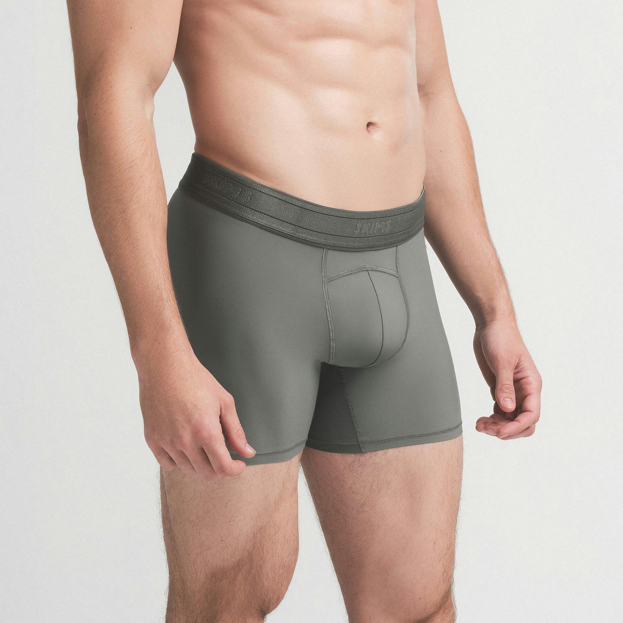 SKIMS SPORT MENS 5" BOXER BRIEF | SANGRIA Product Image