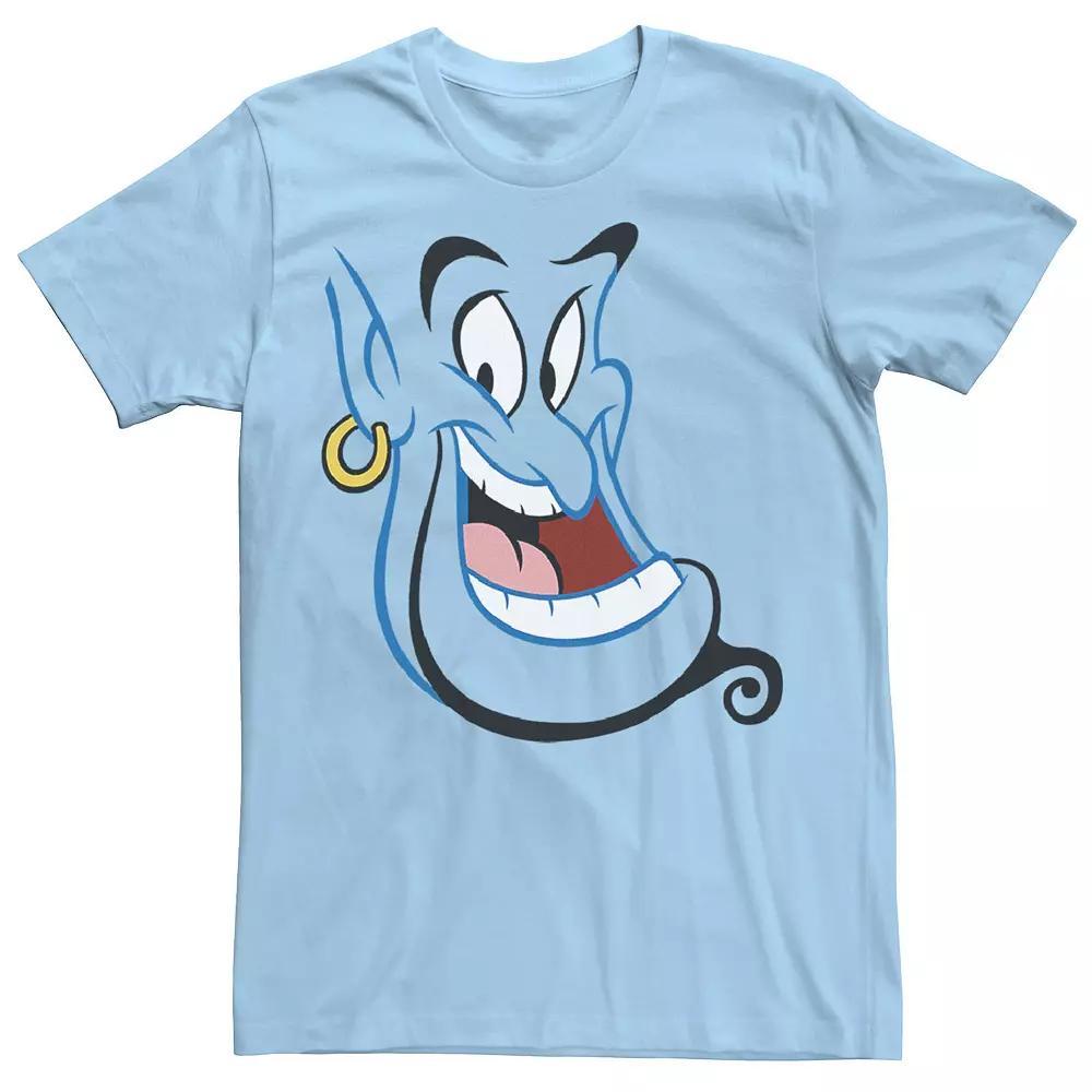 Men's Disney's Aladdin Genie Face Costume Tee, Size: Large, Light Blue Product Image