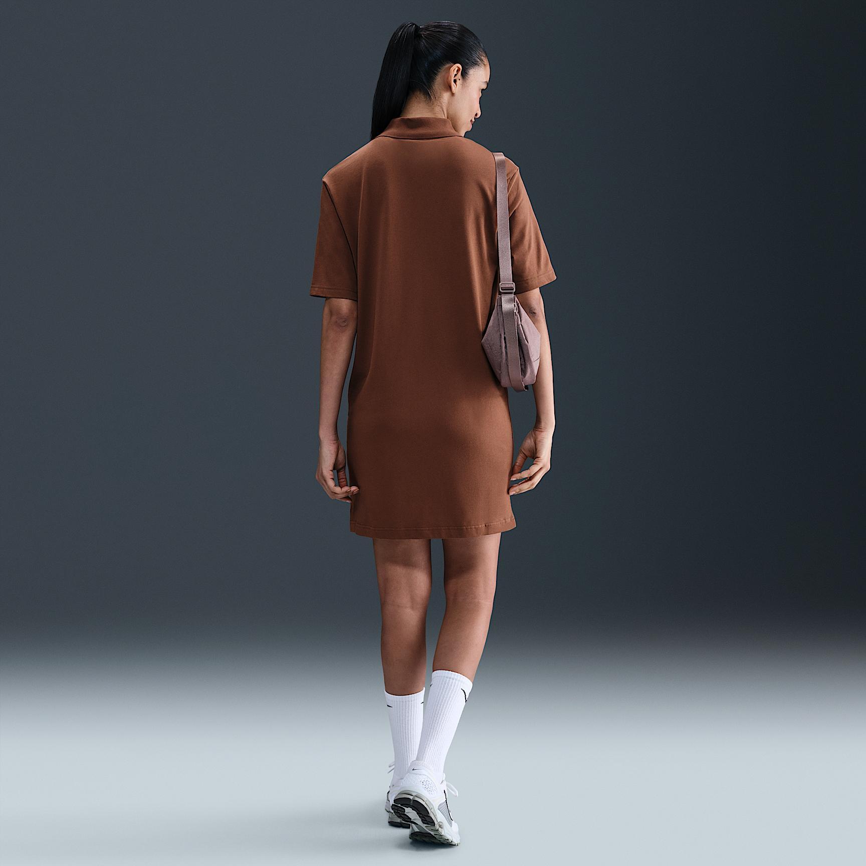 Nike Sportswear Essential Women's Short-Sleeve Polo Dress Product Image