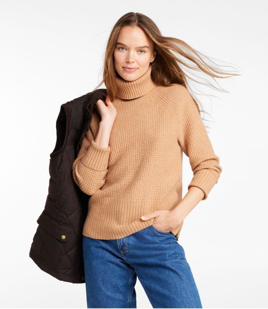 
                            Women's SuperSoft Waffle Sweater, Turtleneck
                         Product Image