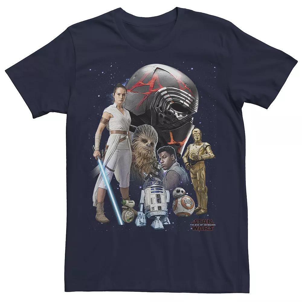 Men's Star Wars The Rise of Skywalker Sith Trooper Villain Tee, Size: 3XL, Blue Product Image