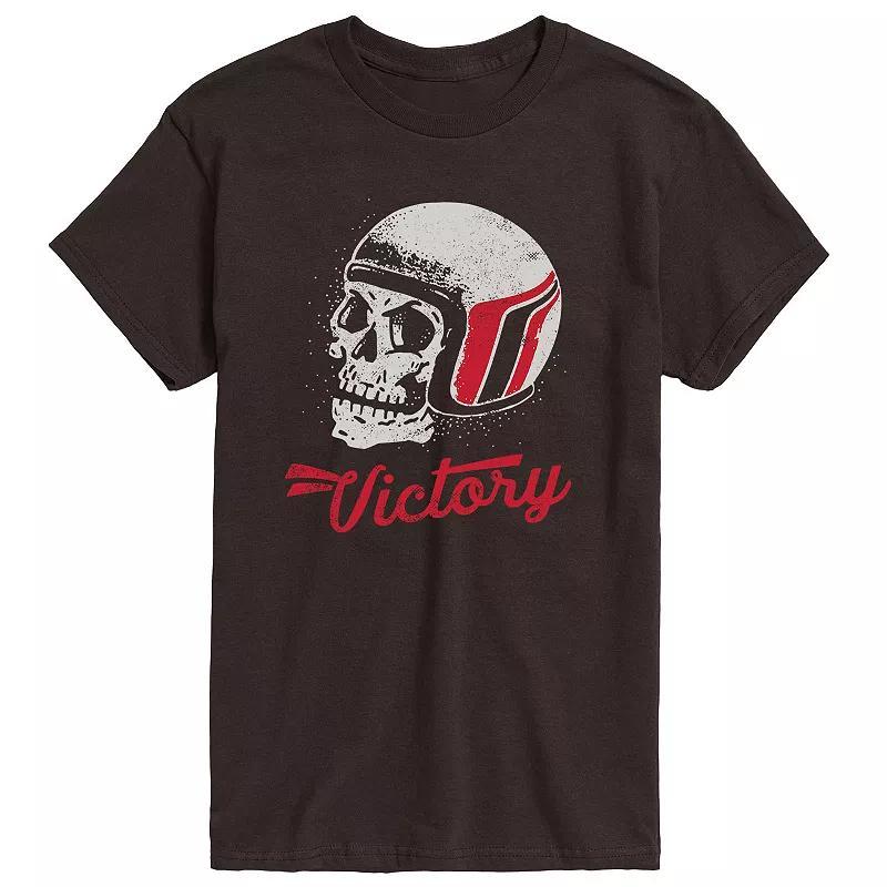 Men's Victory Skull Helmet Tee, Size: XXL, Black Product Image