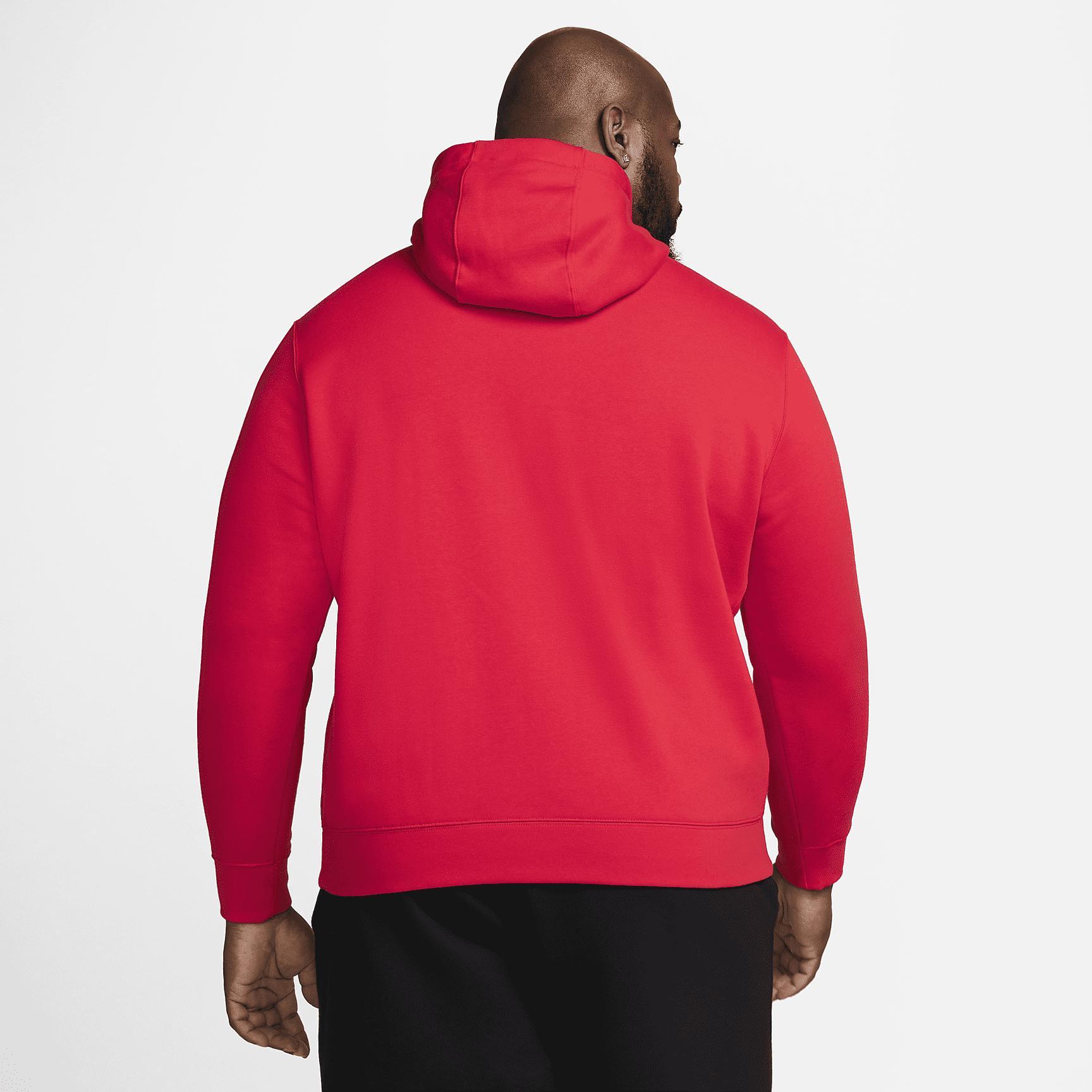 Nike Club Fleece hoodie heather Product Image