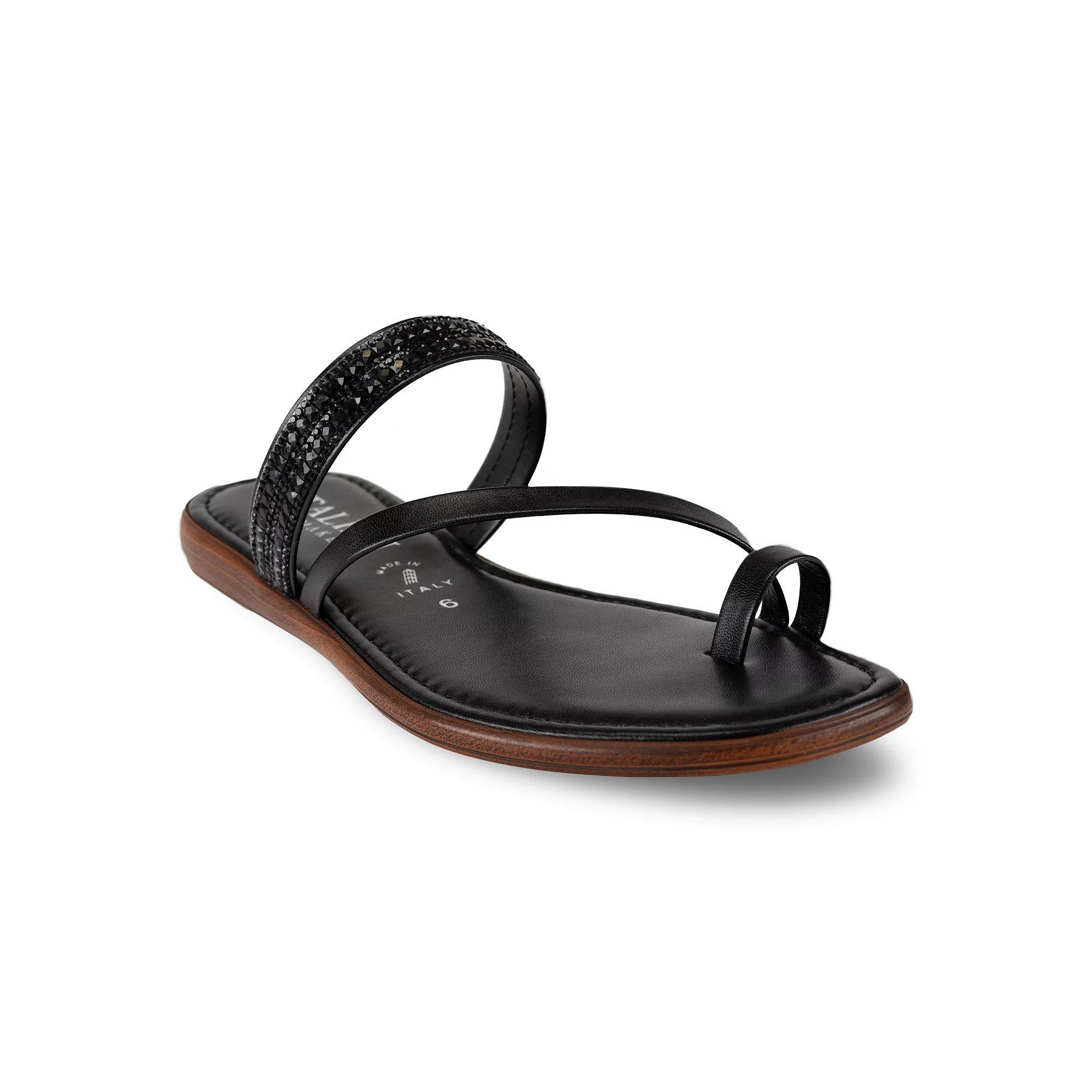 Italian Shoemakers Mavis Women's Thong Sandals, Size: 6, Black Product Image