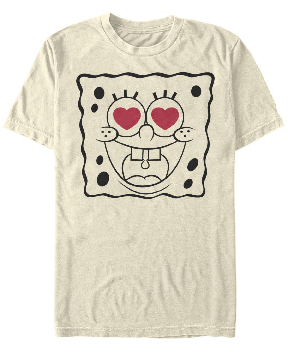 Men's Nickelodeon SpongeBob SquarePants Heart Eyes Graphic Tee, Size: XXL, Light Blue Product Image