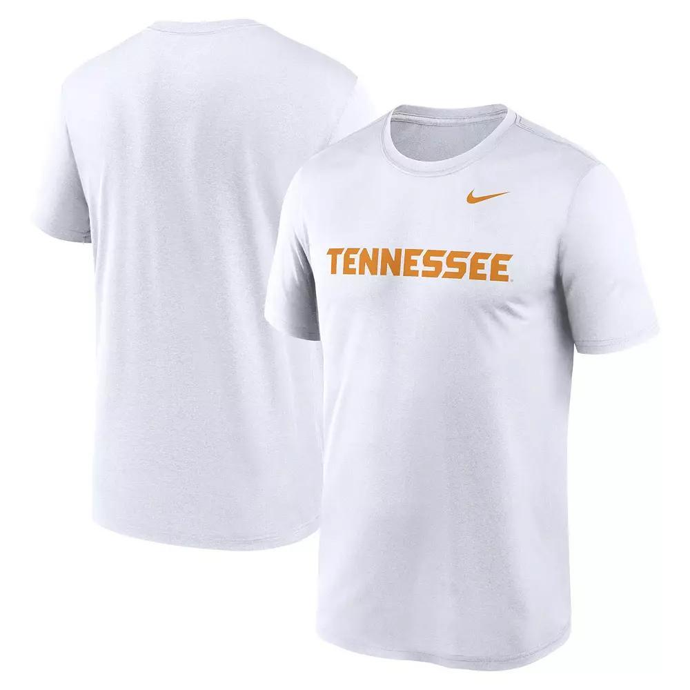 Men's Nike White Tennessee Volunteers Primetime Legend Wordmark T-Shirt, Size: Large Product Image