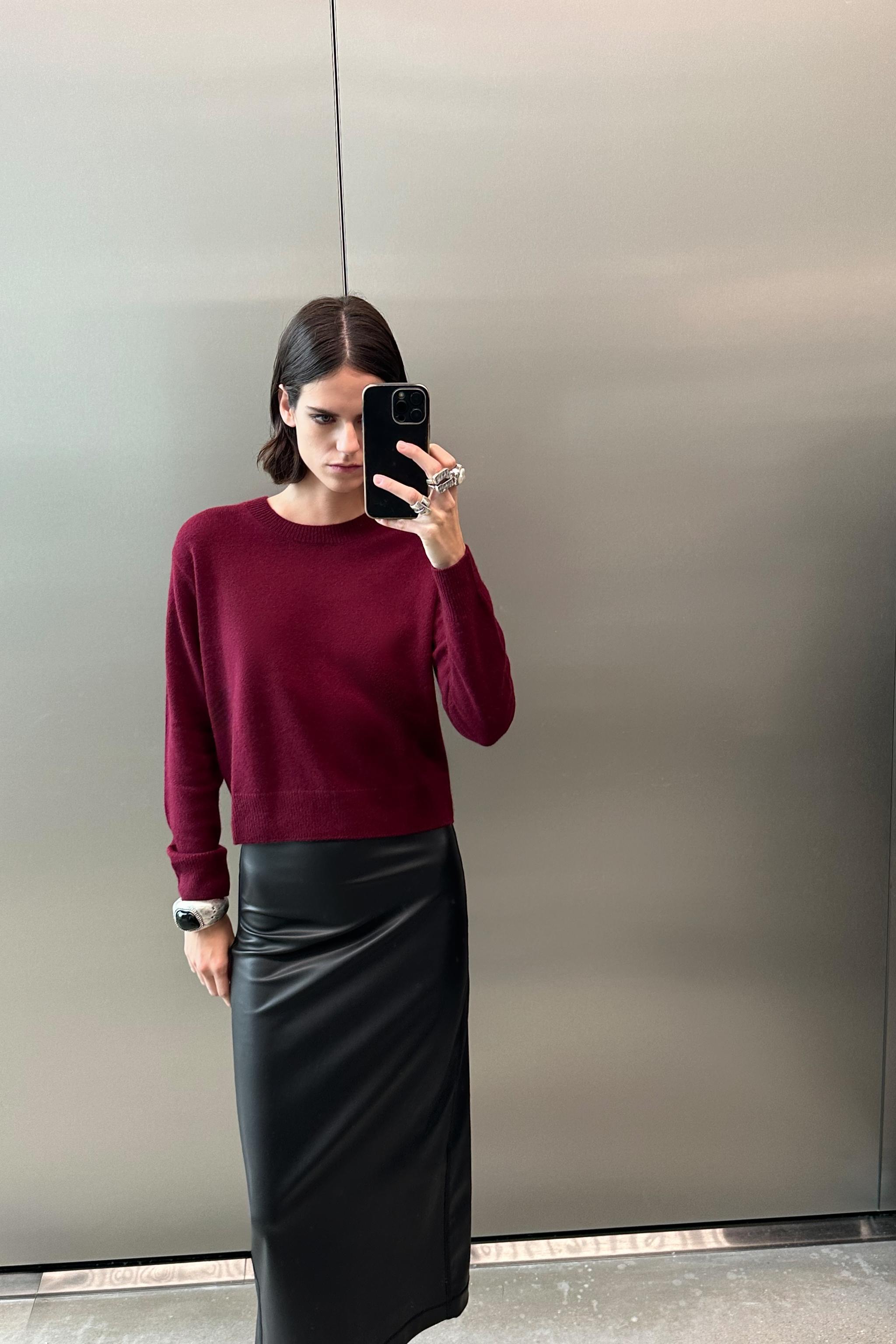 BASIC 100% CASHMERE SWEATER Product Image