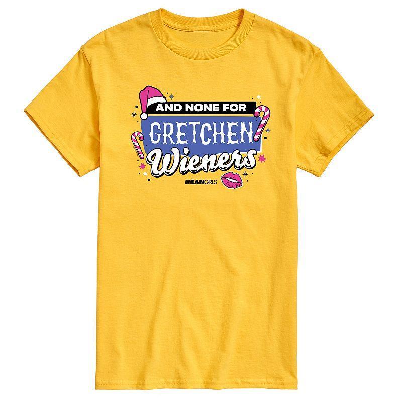 Mens Mean Girls Non For Gretchen Wieners Graphic Tee Grey Gray Product Image