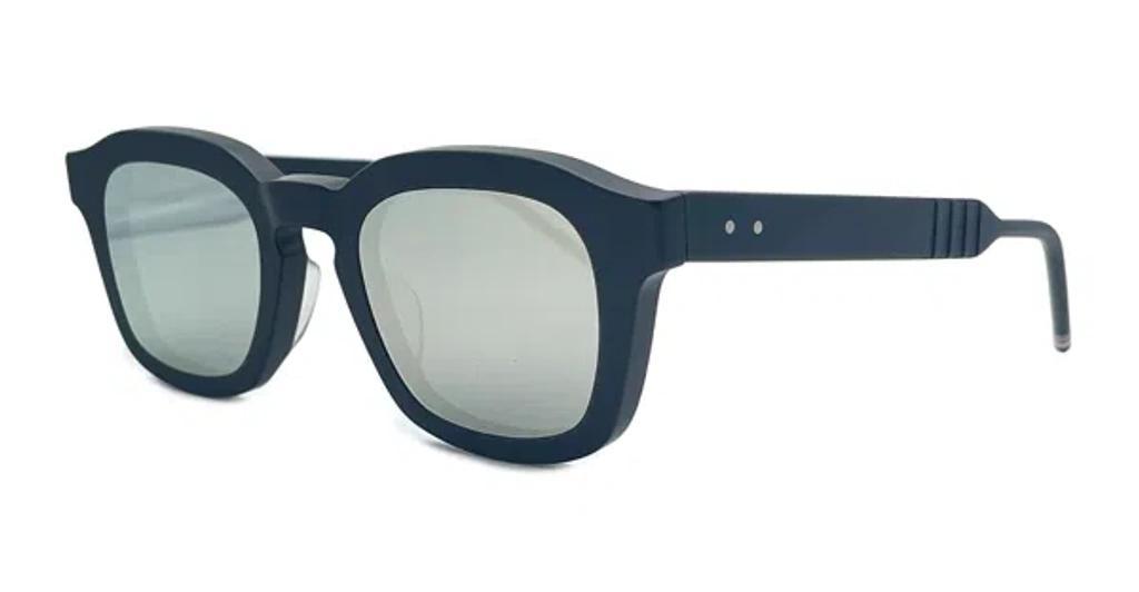 THOM BROWNE Rectangular - Black Sunglasses Product Image