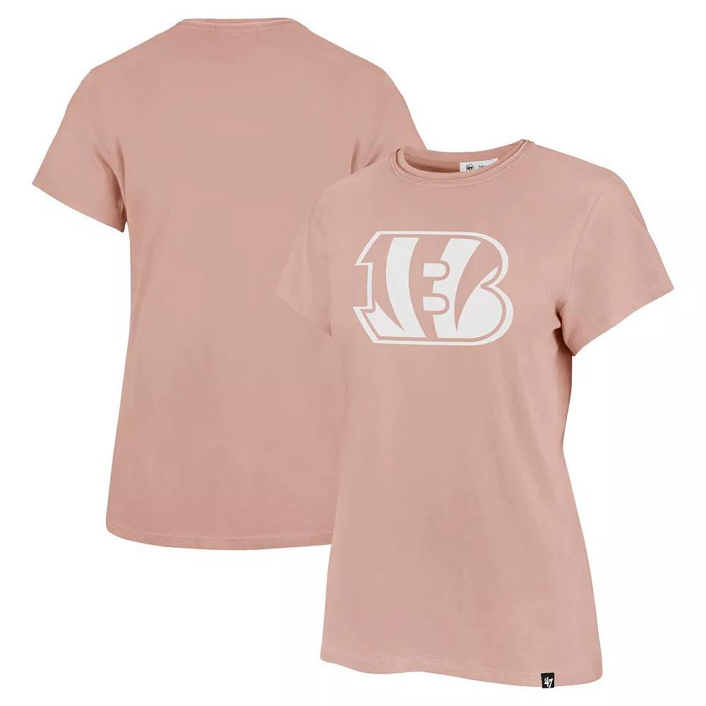 Women's '47  Light Pink Kansas City Chiefs Premier Frankie T-Shirt, Size: Small Product Image