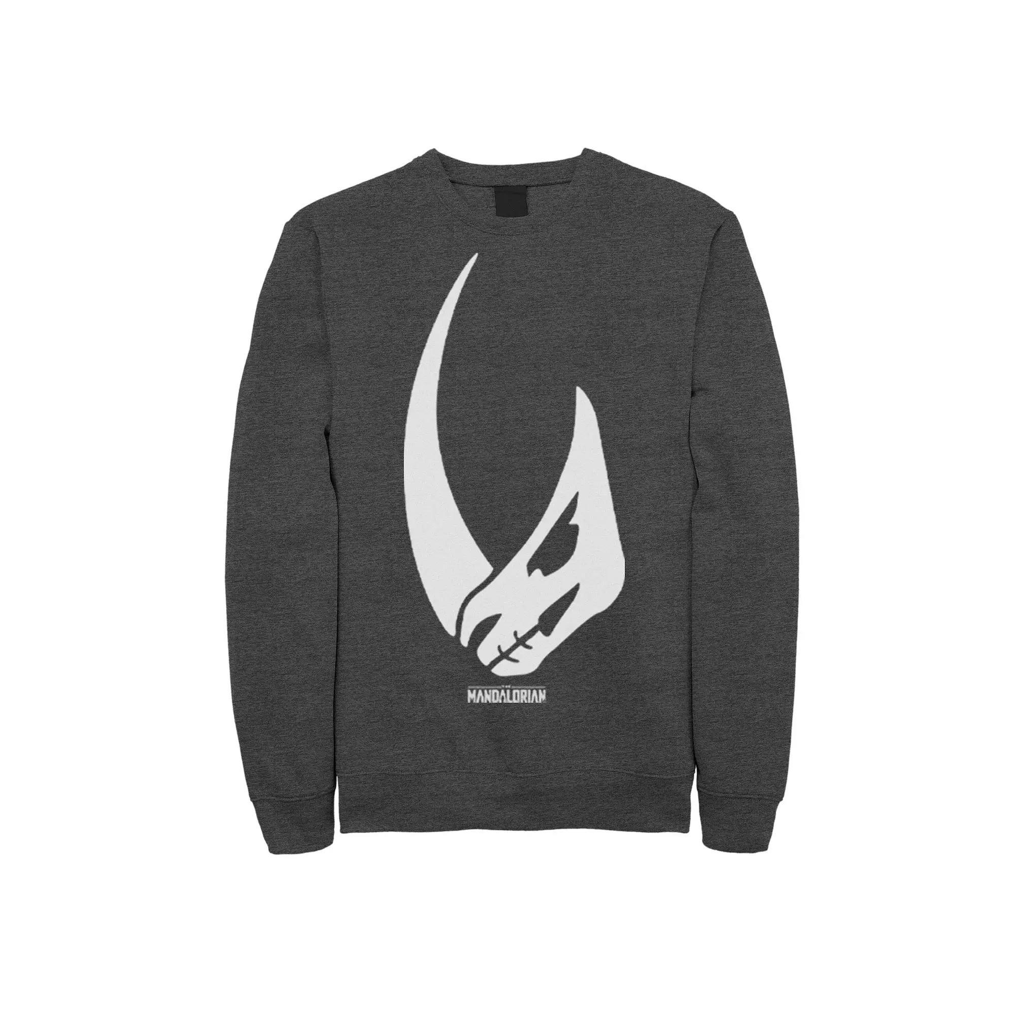 Men's Star Wars The Mandalorian Mudhorn Signet Sweatshirt, Size: XXL, Grey Heather Product Image