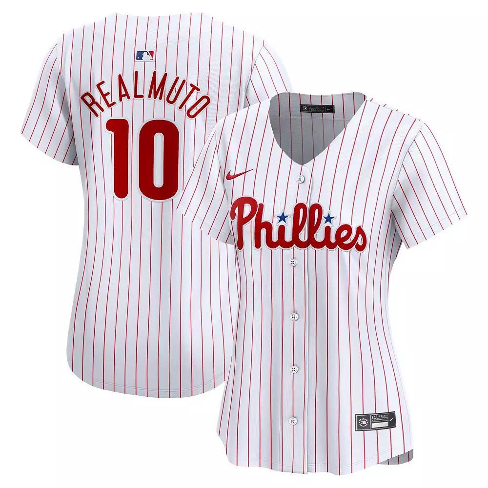 Women's Nike Kyle Schwarber White Philadelphia Phillies Home Limited Jersey, Size: Large Product Image