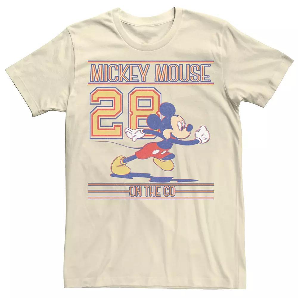 Men's Mickey Classic Mickey Since 28 Poster Tee, Size: Medium, Natural Product Image