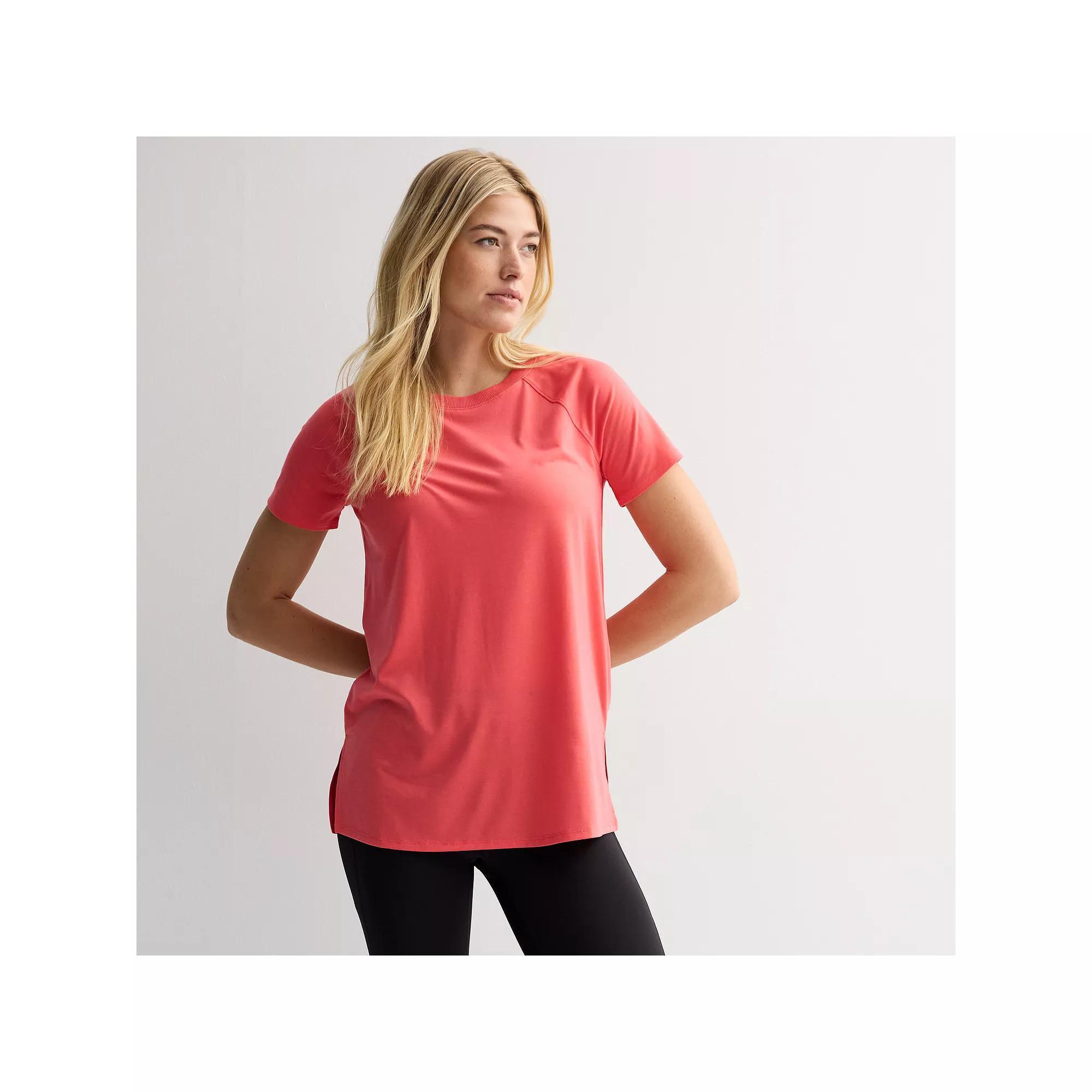 Women's Tek Gear® Short Sleeve Tunic Tee, Size: Small, Ostego Bay Product Image