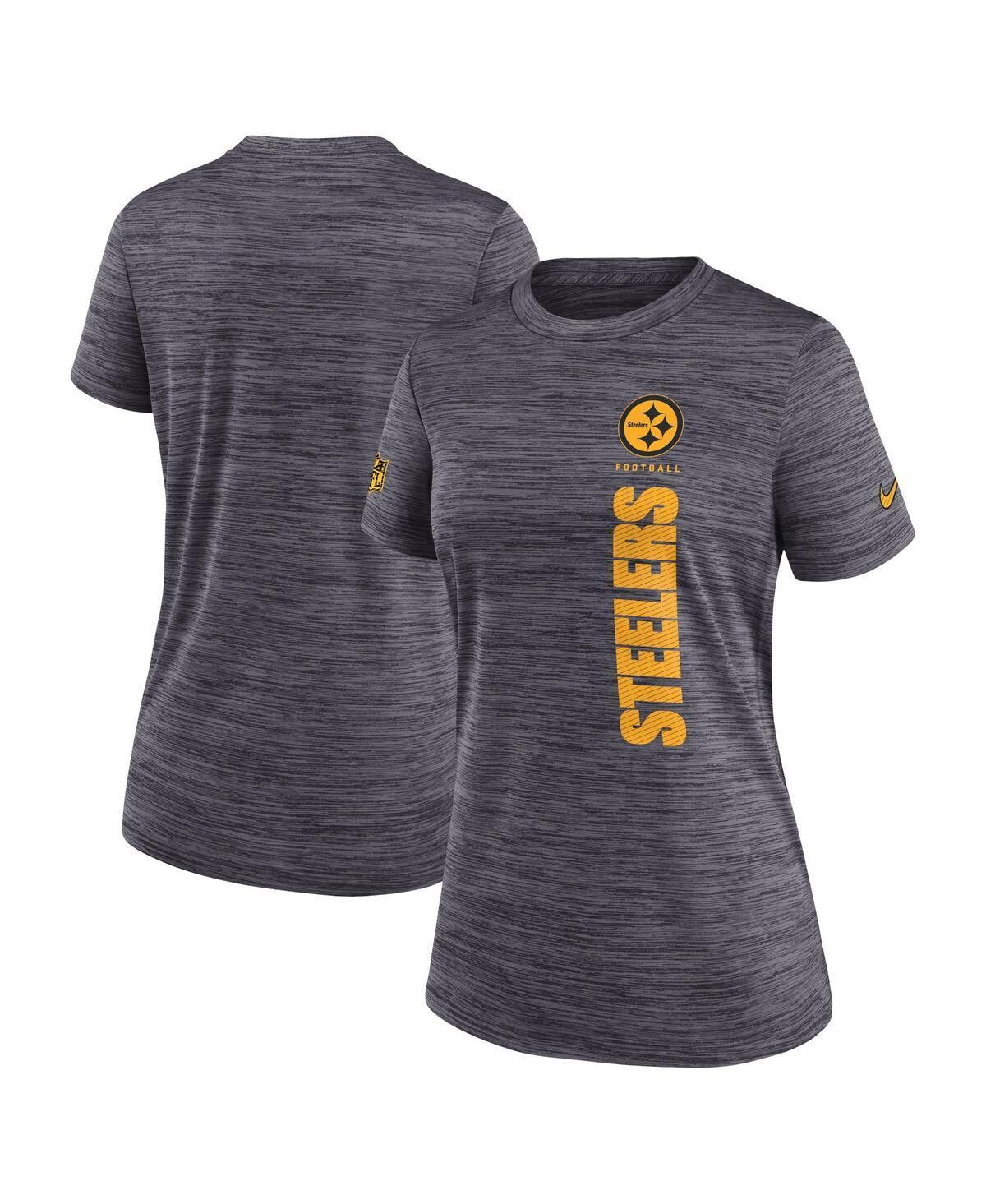 Women's Nike Charcoal Baltimore Orioles Authentic Collection City Connect Velocity Performance T-Shirt, Size: Medium Product Image