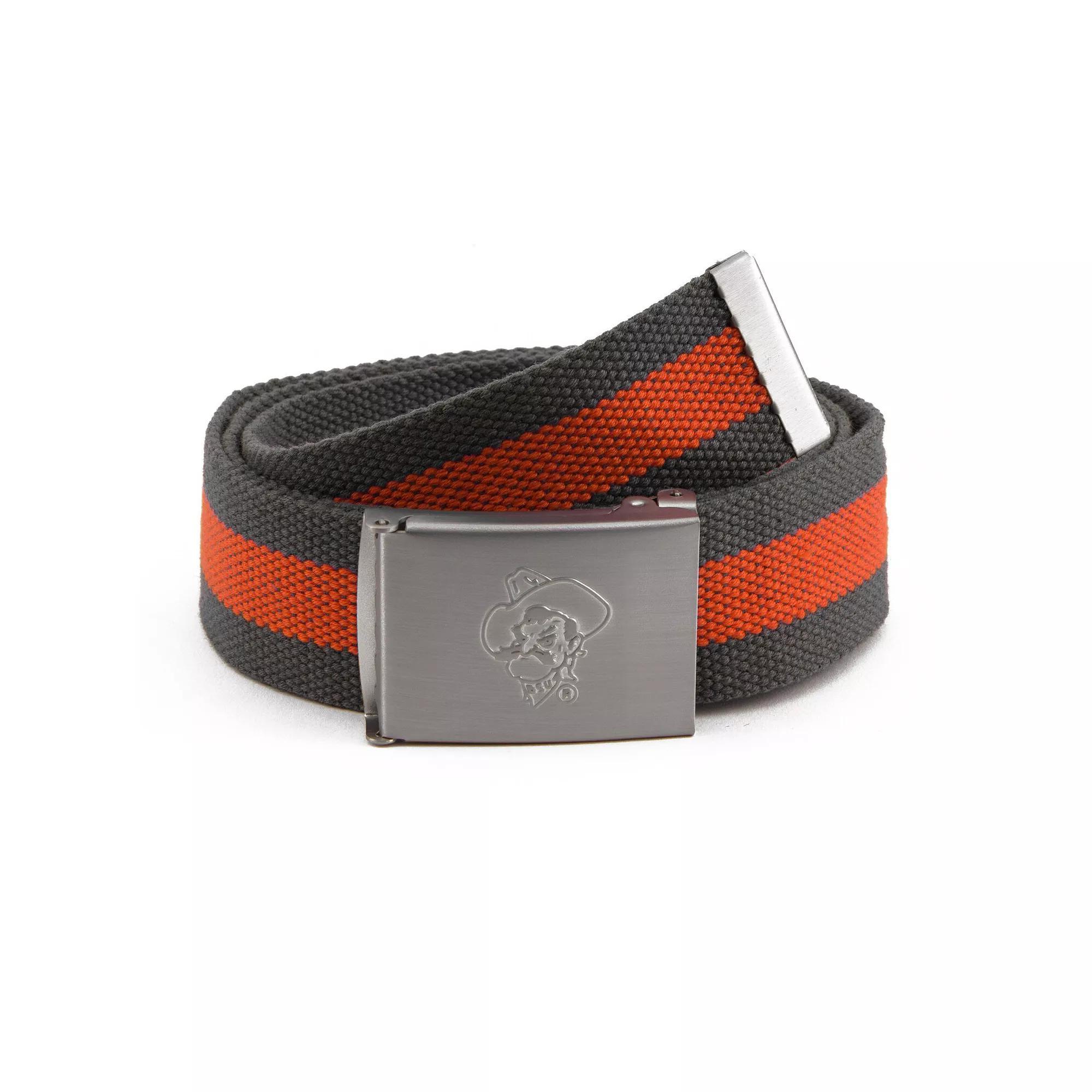 Men's Oklahoma State Cowboys Fabric Belt, Team Product Image