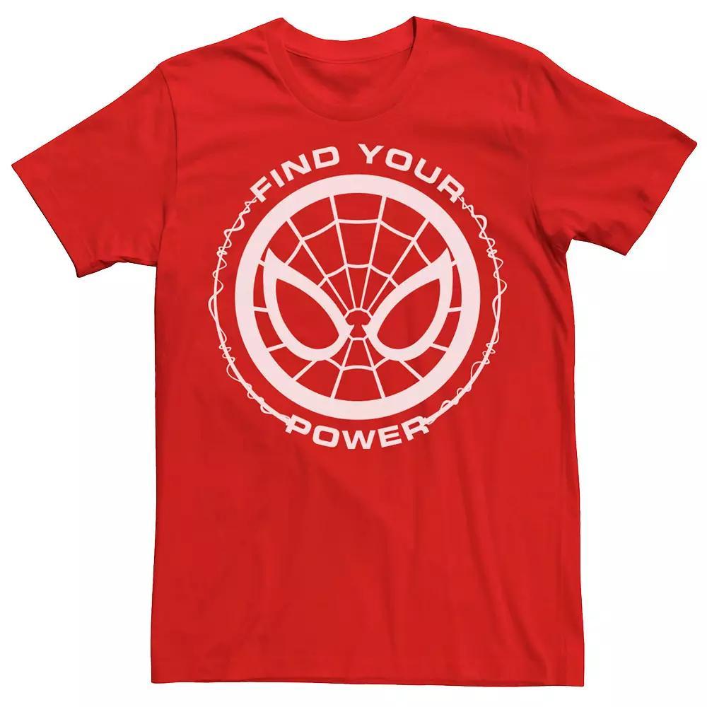 Men's Marvel Spider-Man Vintage Collage Kanji Poster Tee, Size: Large, Red Product Image