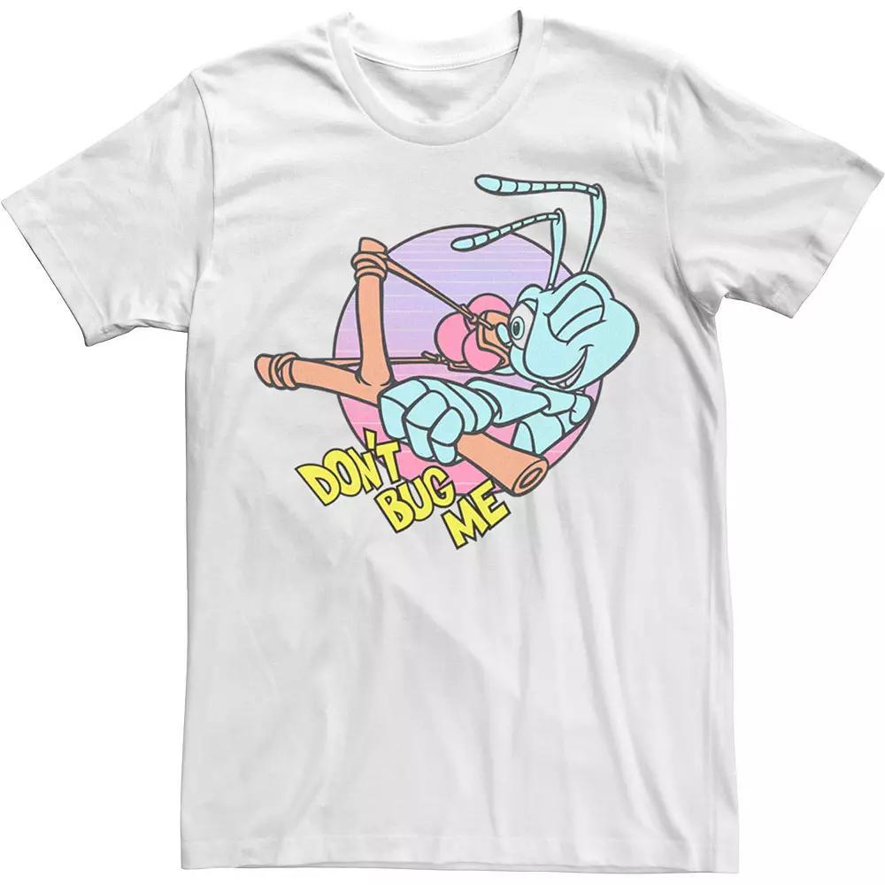 Disney / Pixar's A Bug's Life Flik Men's Don't Bug Me Tee, Size: XXL, White Product Image