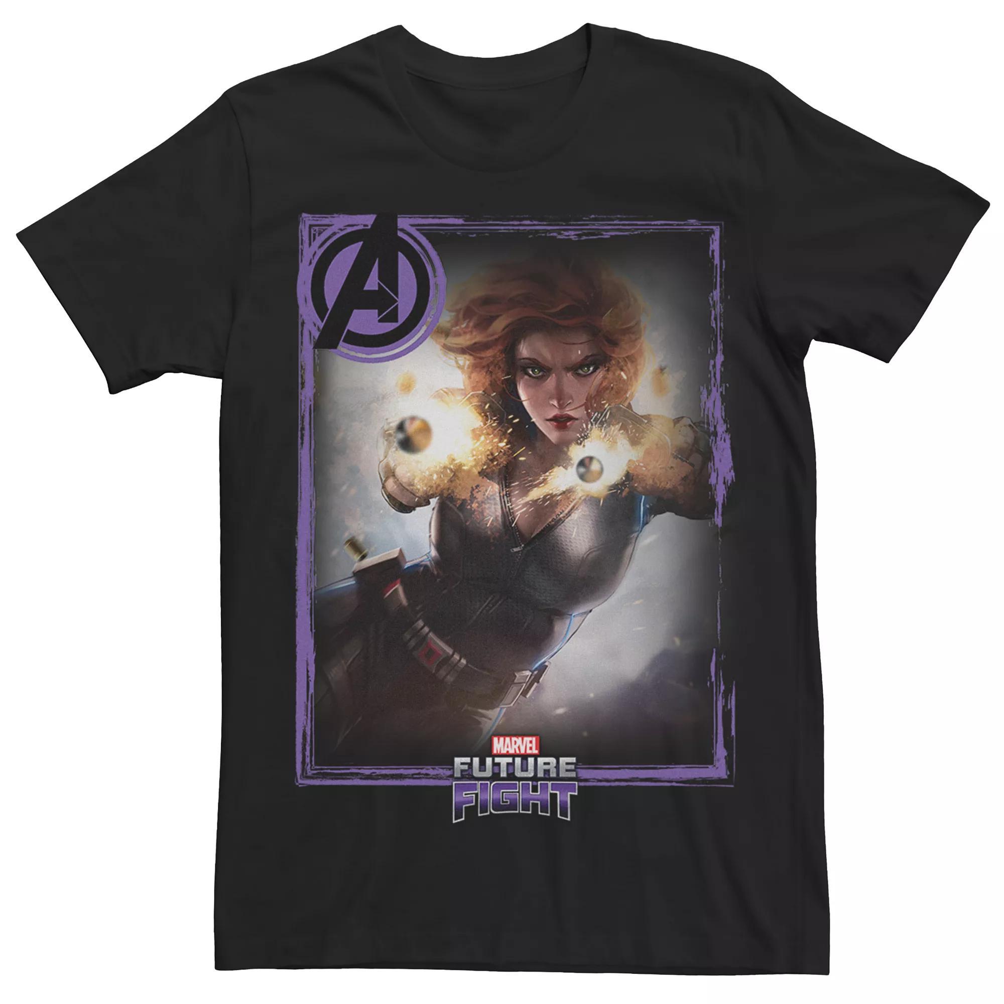 Men's Marvel Future Fight Black Widow Graphic Tee, Size: XL Product Image