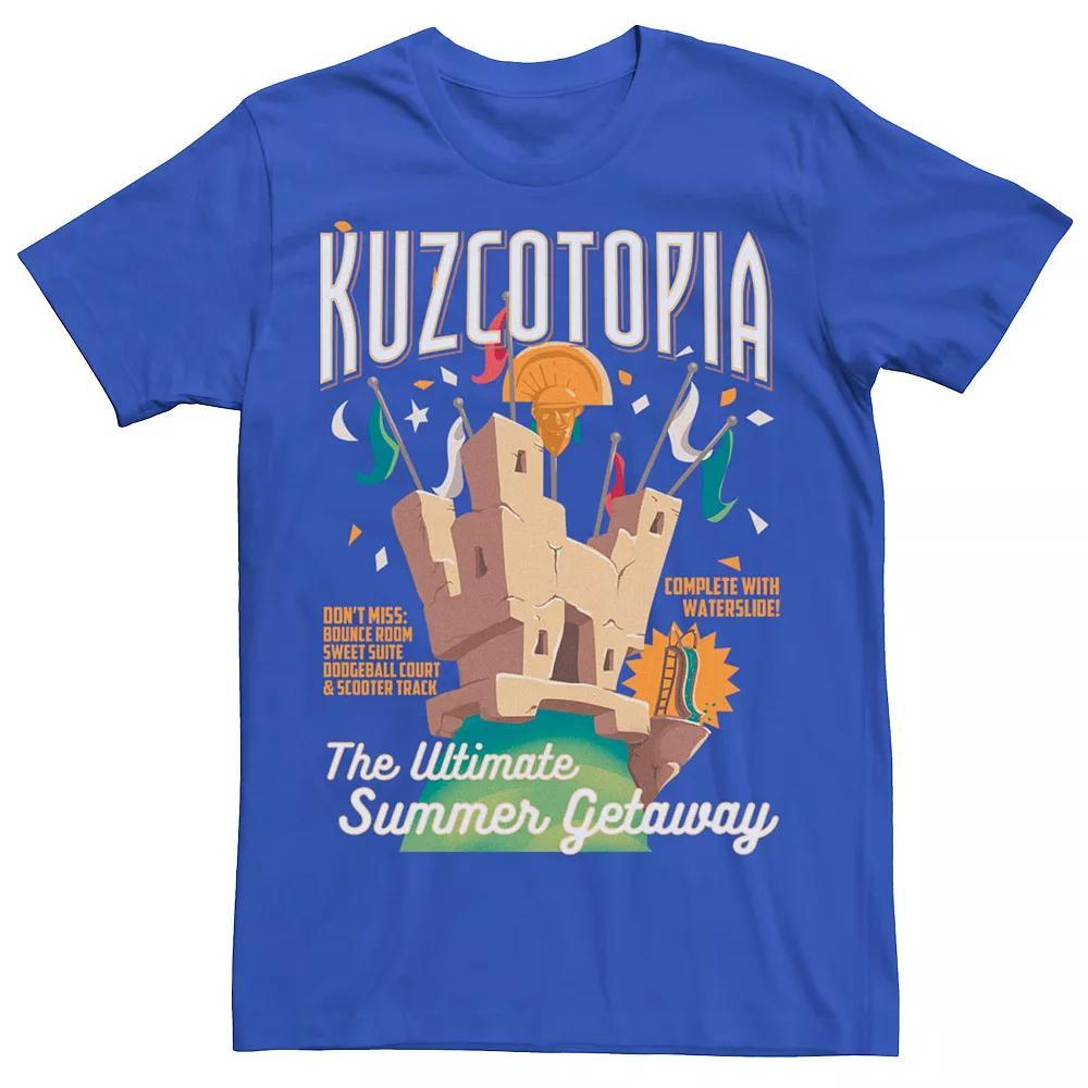 Disney's Emperor's New Groove Kuzcotopia Men's Tee, Size: XL, Royal Product Image