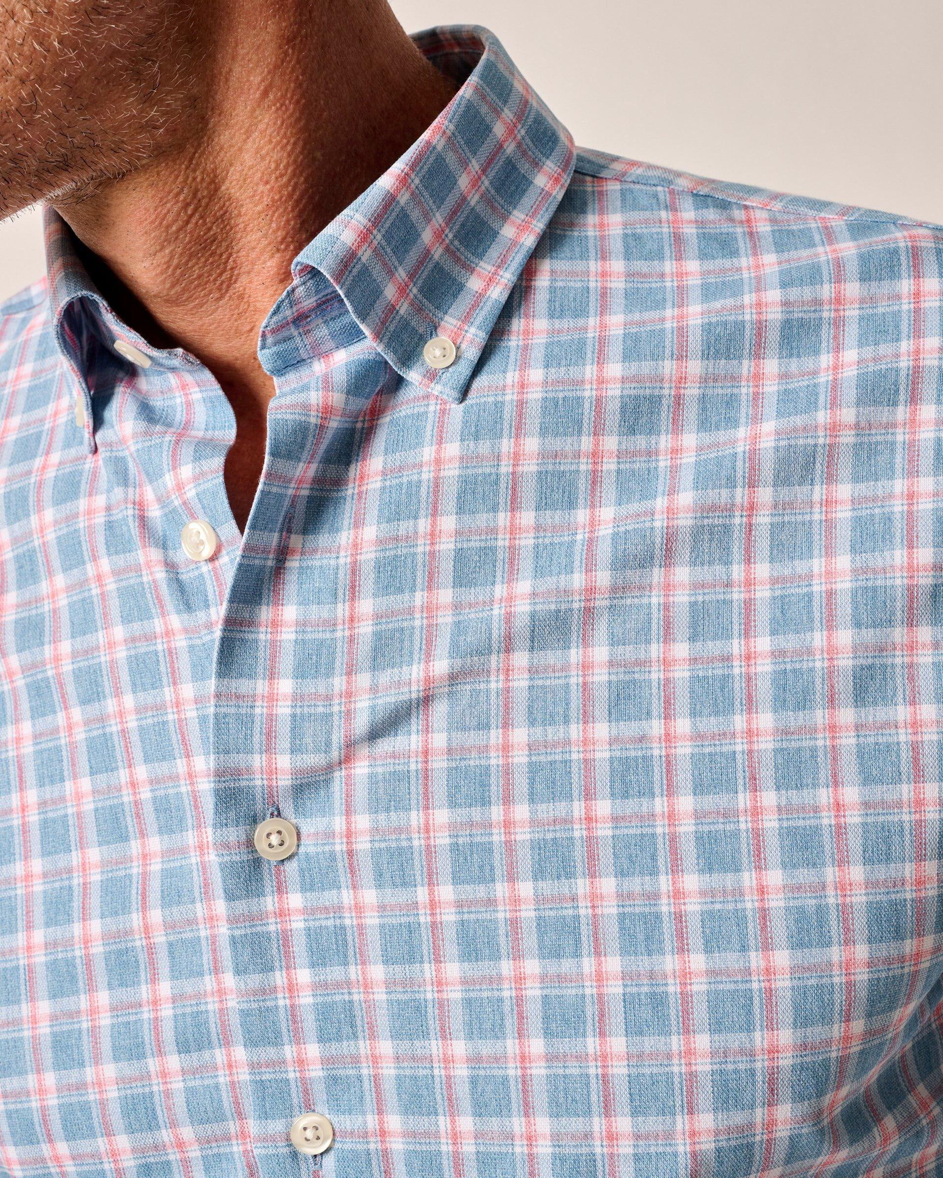 Performance Button Up Shirt - Dane Male Product Image