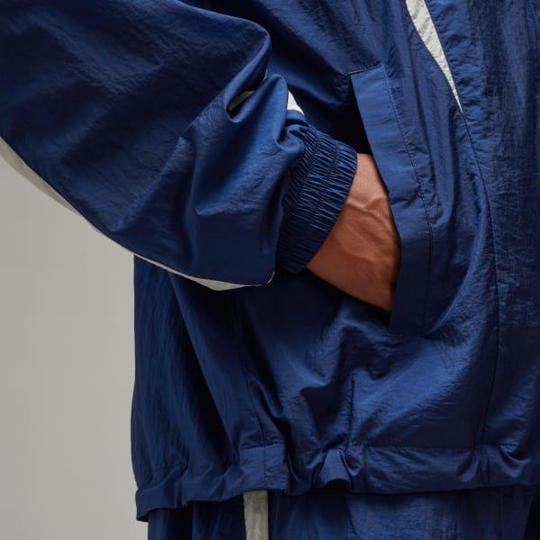 adidas Y-3 3-Stripes Nylon Shell Jacket Dark Blue XS Mens Product Image