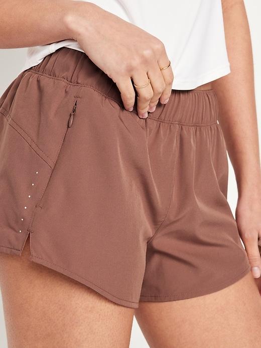 Mid-Rise StretchTech Run Shorts -- 3-inch inseam Product Image