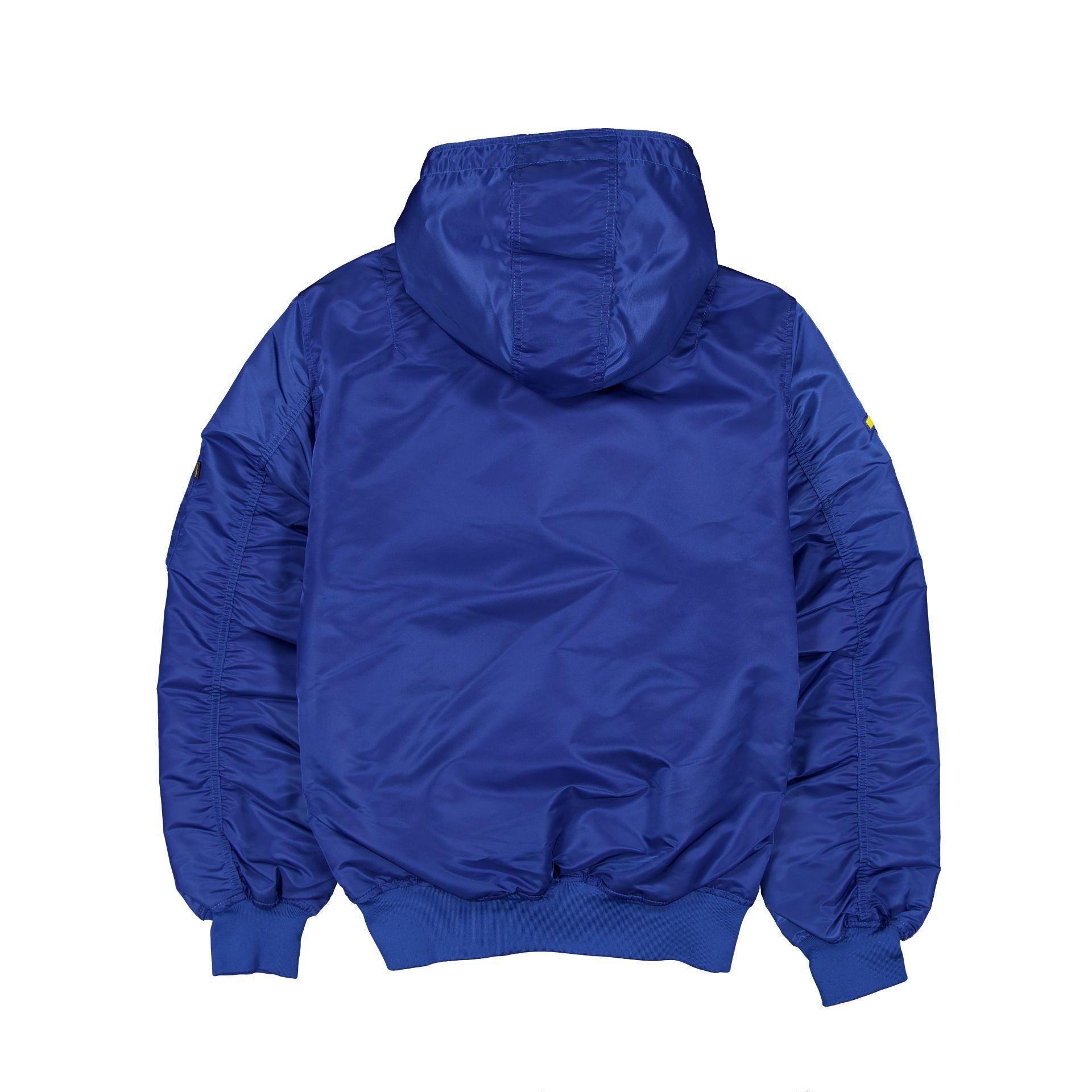 Alpha Industries x New York Knicks L-2B Hooded Bomber Jacket Male Product Image
