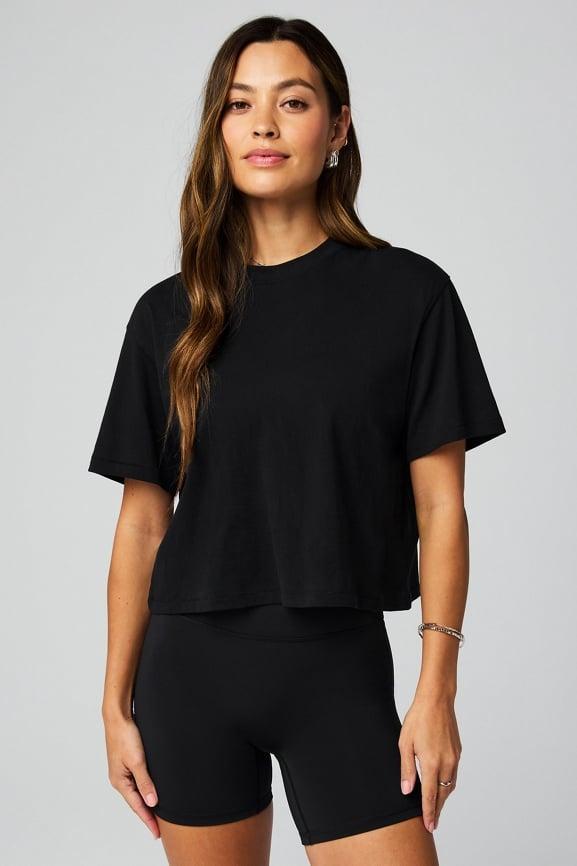100% Cotton Boxy Tee Product Image