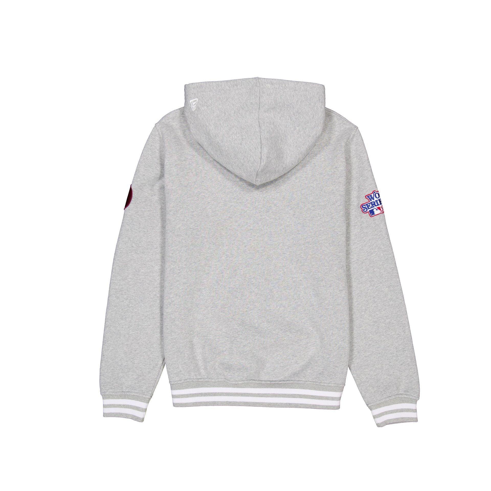 Philadelphia Phillies Gray Logo Select Full-Zip Hoodie Male Product Image