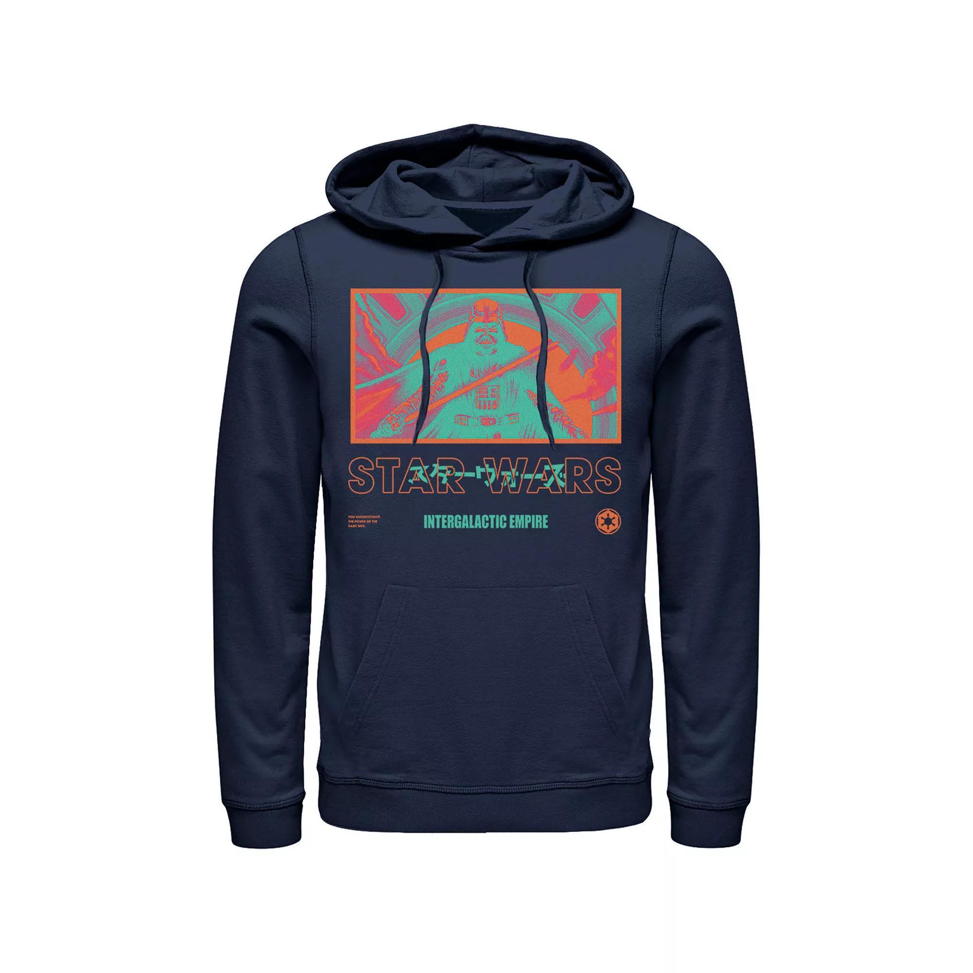 Men's Star Wars Bright Baddies Vader Hoodie, Size: XXL, Red Product Image