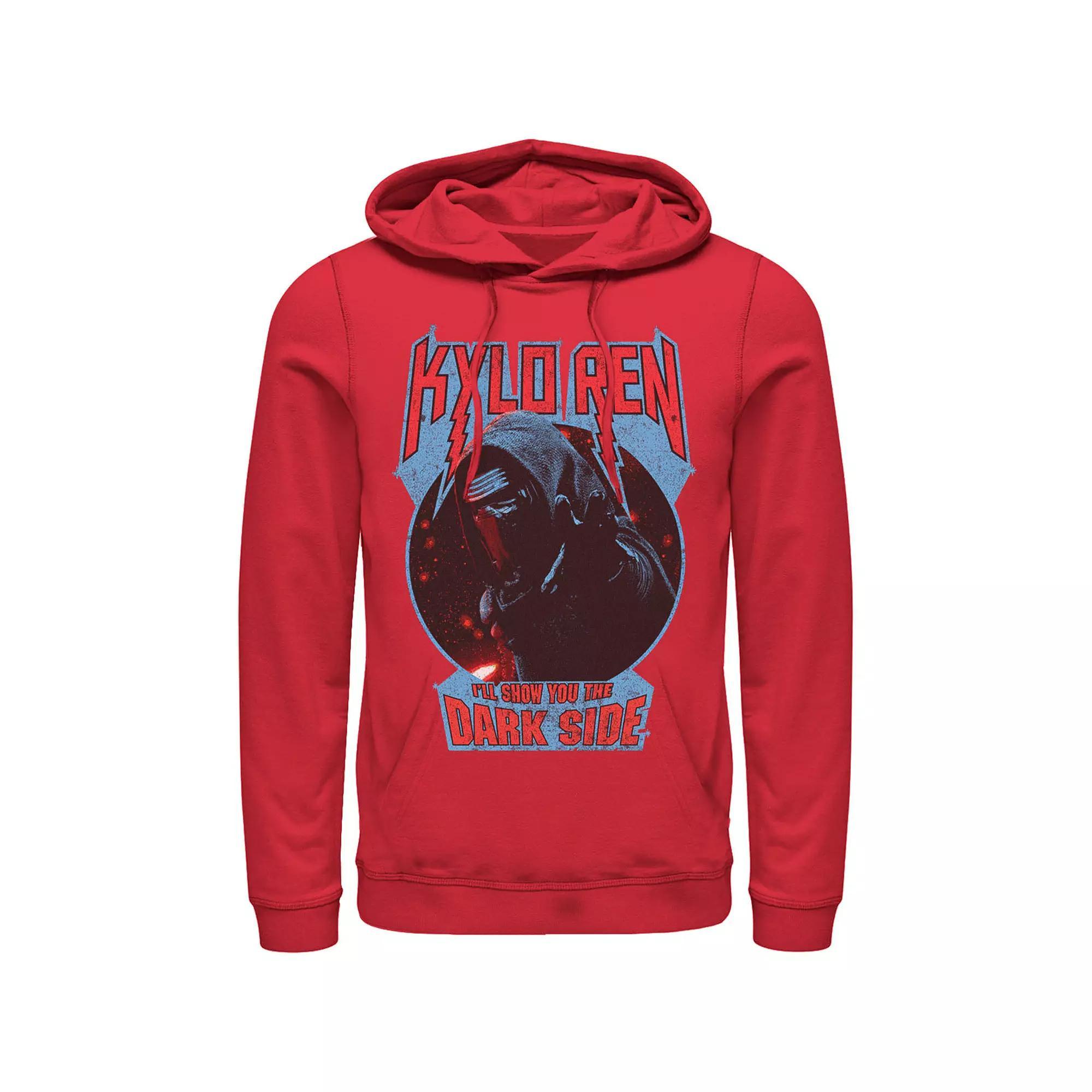 Men's Star Wars Kanji Title Card Hoodie, Size: Medium, Blue Product Image