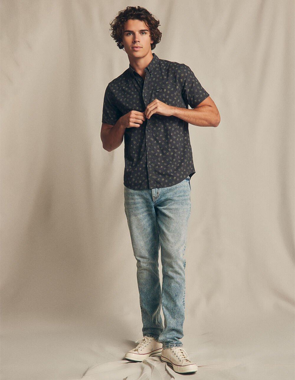 RSQ Mens Slim Taper Jeans - MEDIUM WASH Product Image