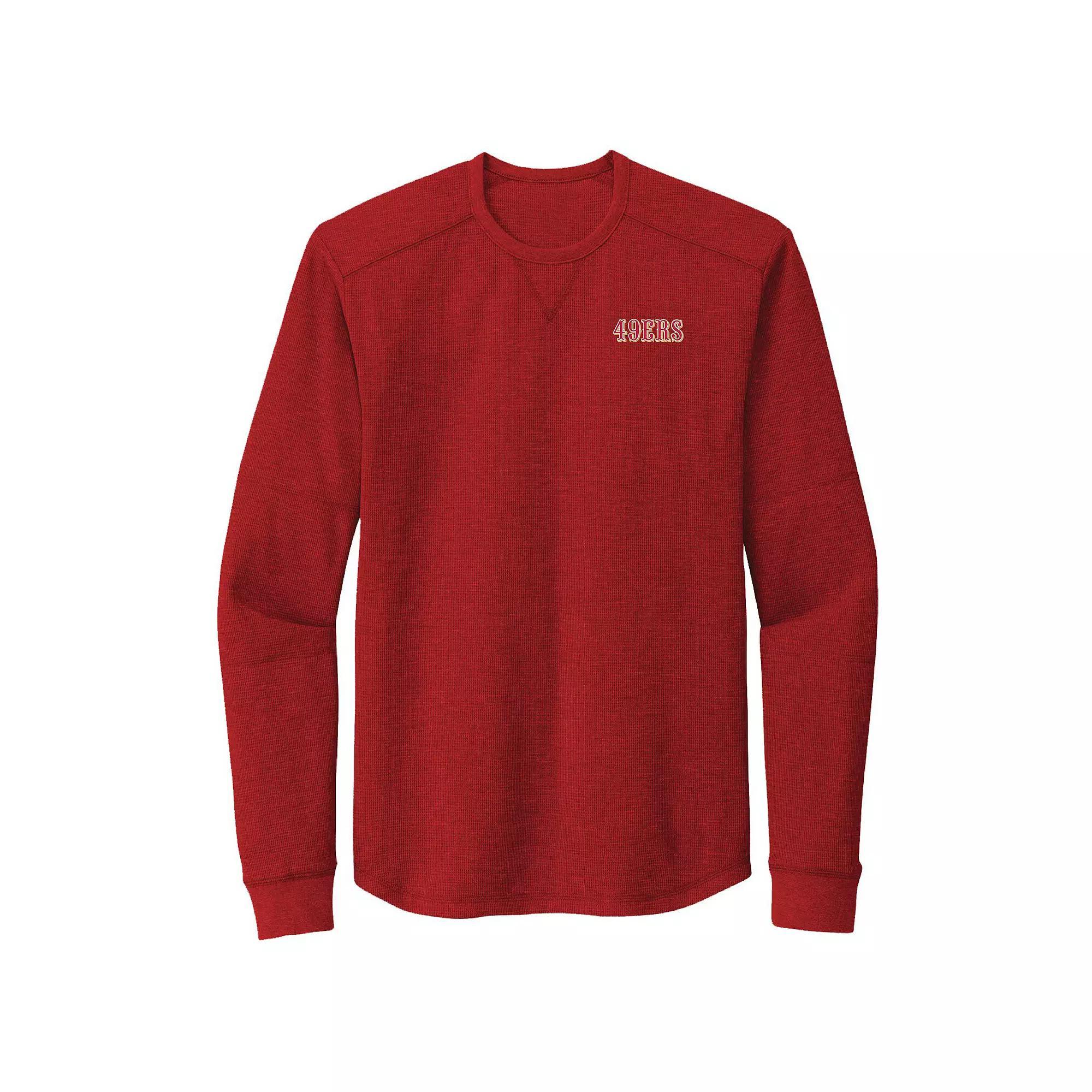 Men's Dunbrooke Scarlet San Francisco 49ers Cavalier Long Sleeve T-Shirt, Size: 2XL, Red Product Image