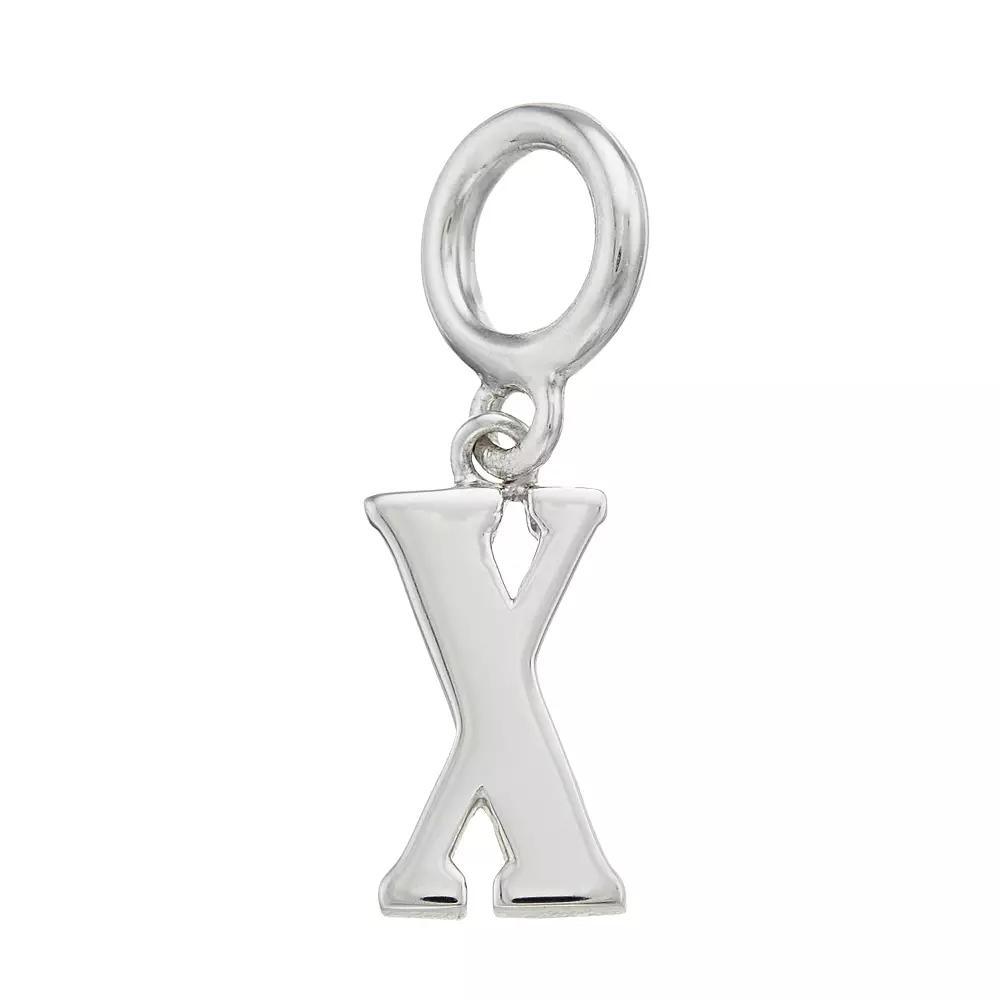 Lavish by TJM Sterling Silver Initial Letter Charm, Women's, Sterling Q Product Image