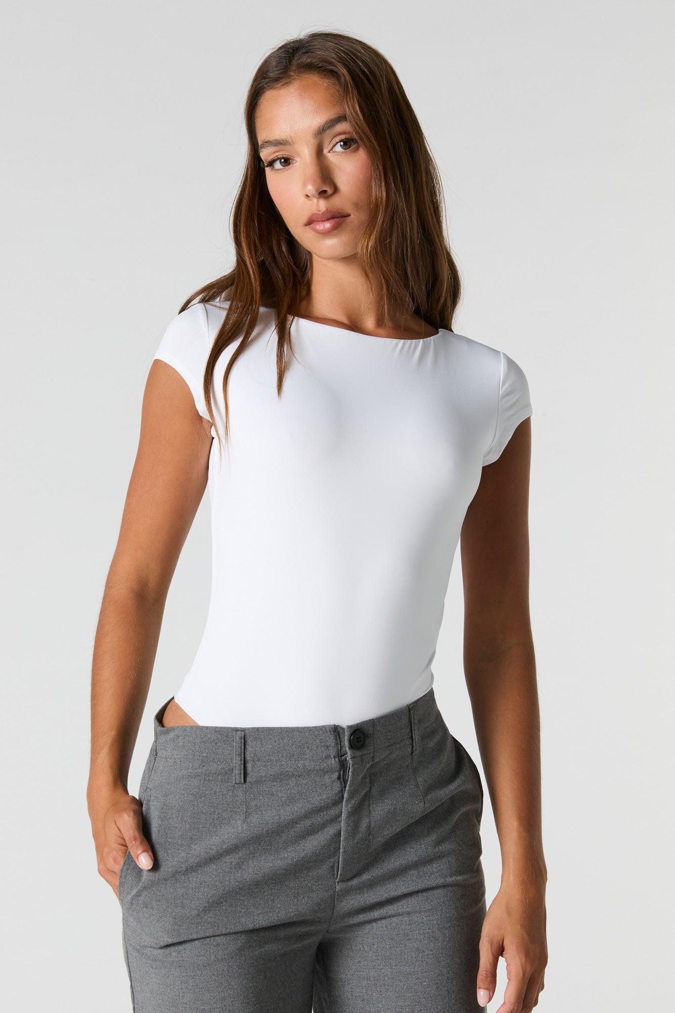 Contour Cap Sleeve Bodysuit Female Product Image