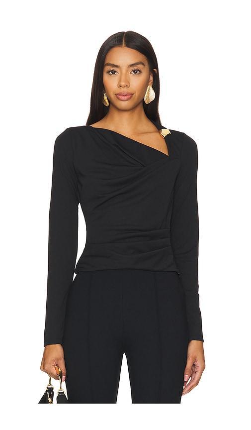 Ilara Asymmetrical Long Sleeve Top NICHOLAS Product Image